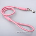 plain round dog leash with customized logo